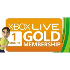 Карта оплаты Xbox Live Gold 1 месяц